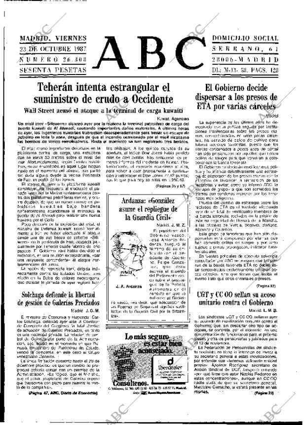 ABC MADRID 23-10-1987 página 17