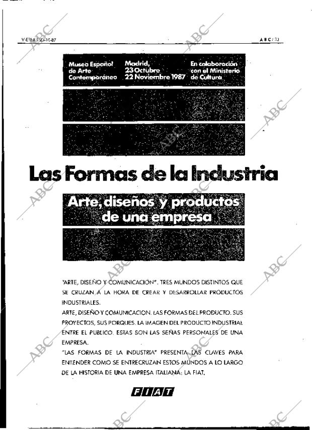 ABC MADRID 23-10-1987 página 33