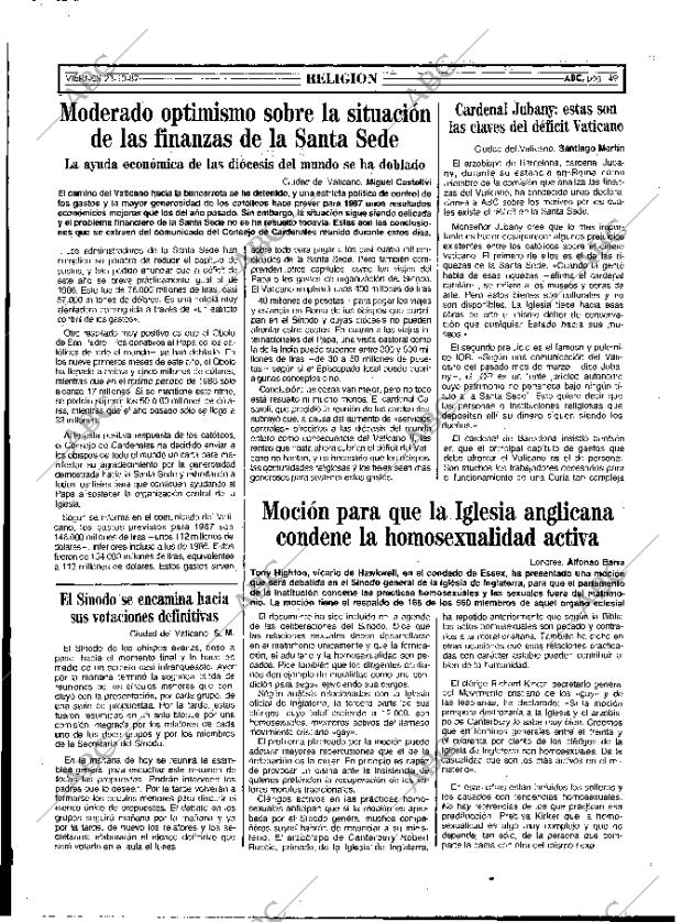 ABC MADRID 23-10-1987 página 49