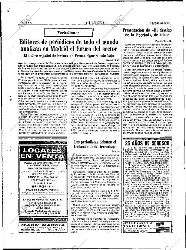 ABC MADRID 23-10-1987 página 66