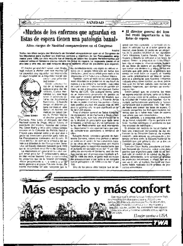 ABC MADRID 24-10-1987 página 42