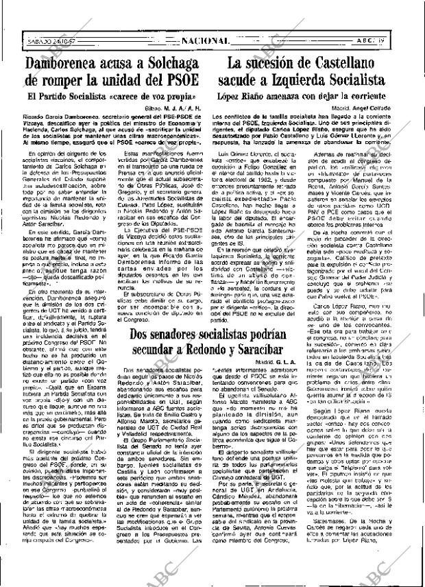 ABC SEVILLA 24-10-1987 página 19