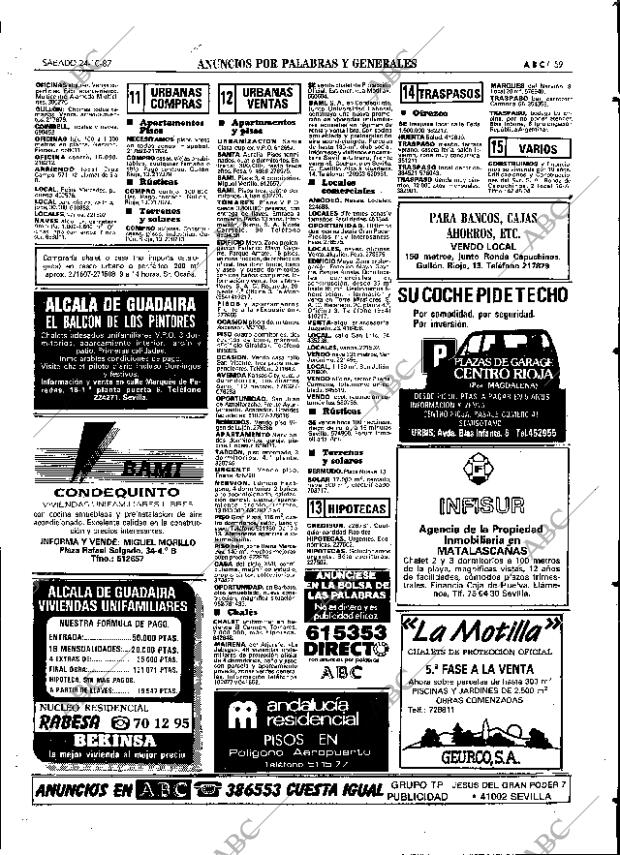 ABC SEVILLA 24-10-1987 página 71