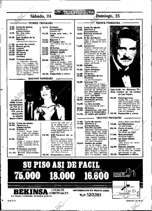 ABC SEVILLA 24-10-1987 página 86