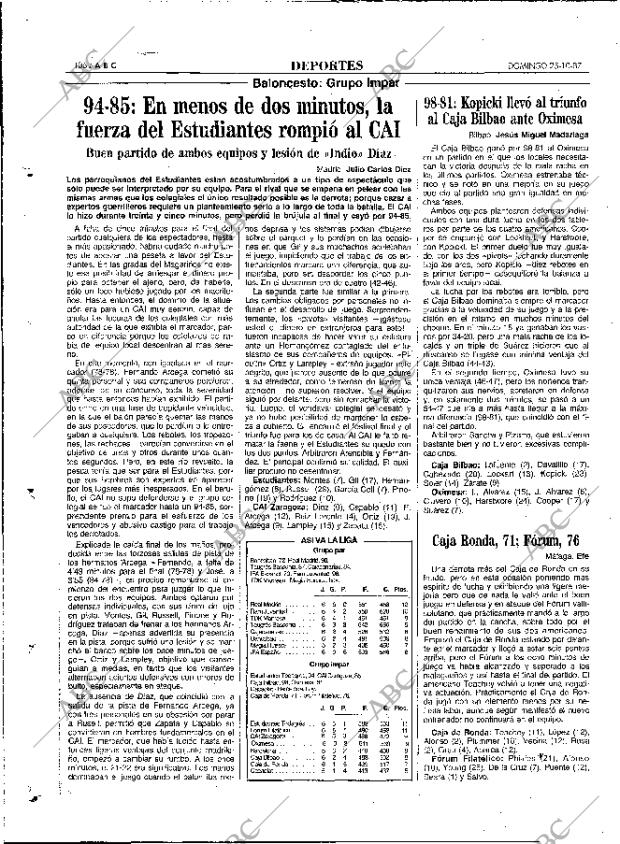 ABC MADRID 25-10-1987 página 106