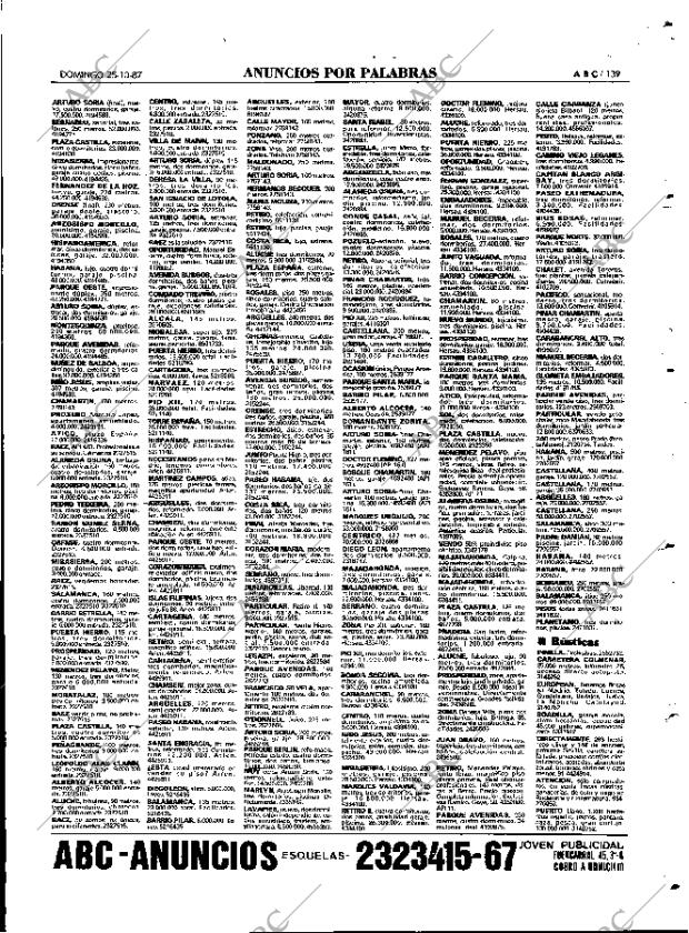 ABC MADRID 25-10-1987 página 139