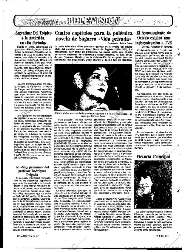 ABC MADRID 25-10-1987 página 157