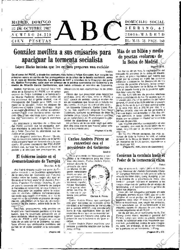 ABC MADRID 25-10-1987 página 33