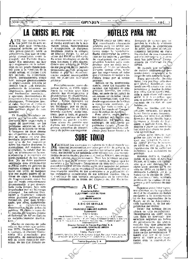 ABC SEVILLA 25-10-1987 página 19