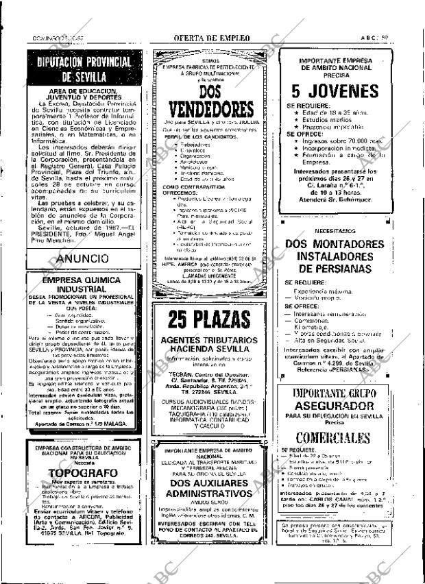 ABC SEVILLA 25-10-1987 página 59