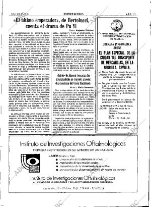 ABC SEVILLA 25-10-1987 página 91
