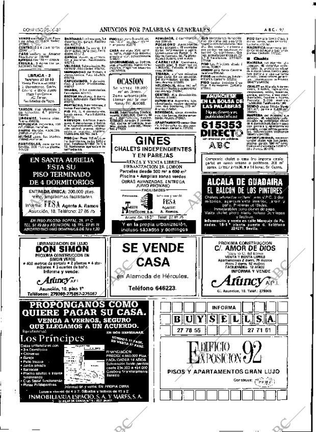ABC SEVILLA 25-10-1987 página 97