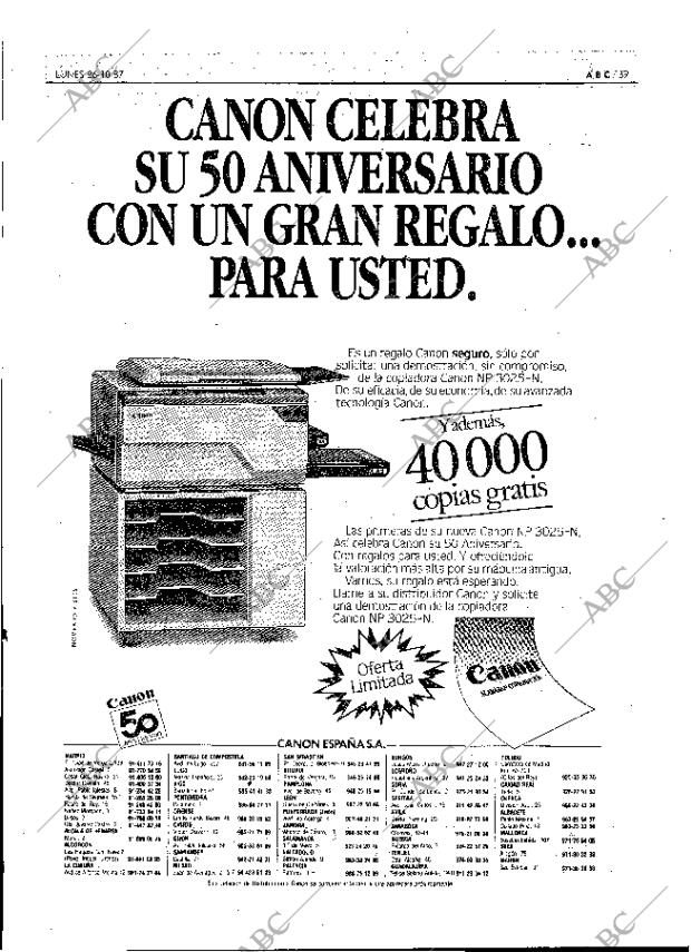 ABC MADRID 26-10-1987 página 39