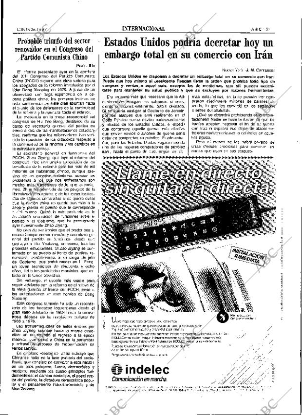 ABC SEVILLA 26-10-1987 página 21