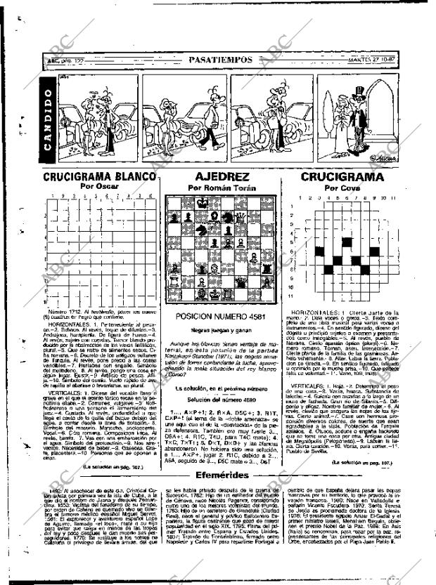 ABC MADRID 27-10-1987 página 122