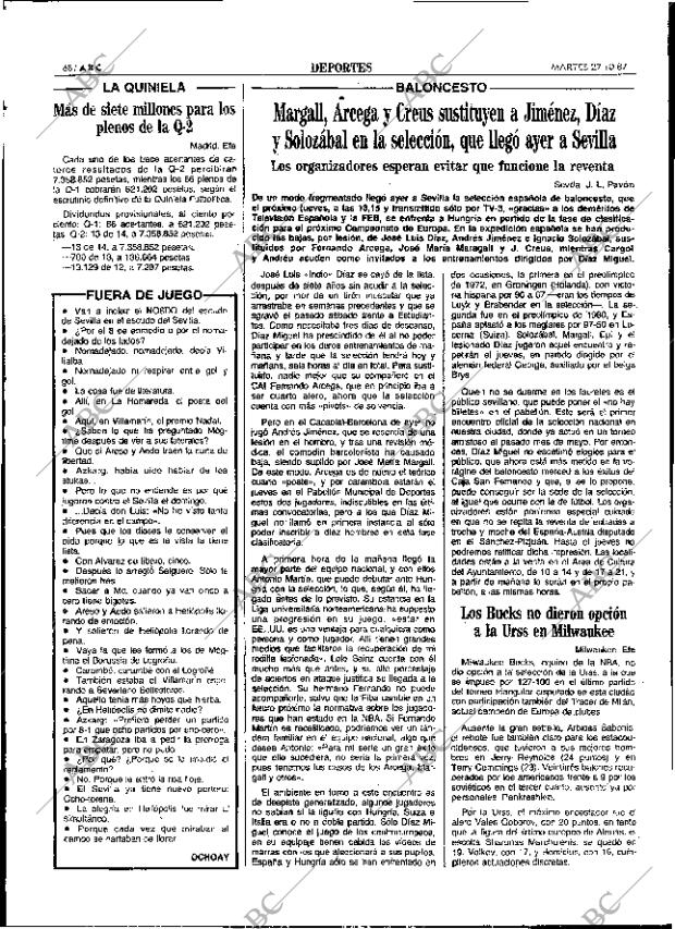 ABC SEVILLA 27-10-1987 página 68