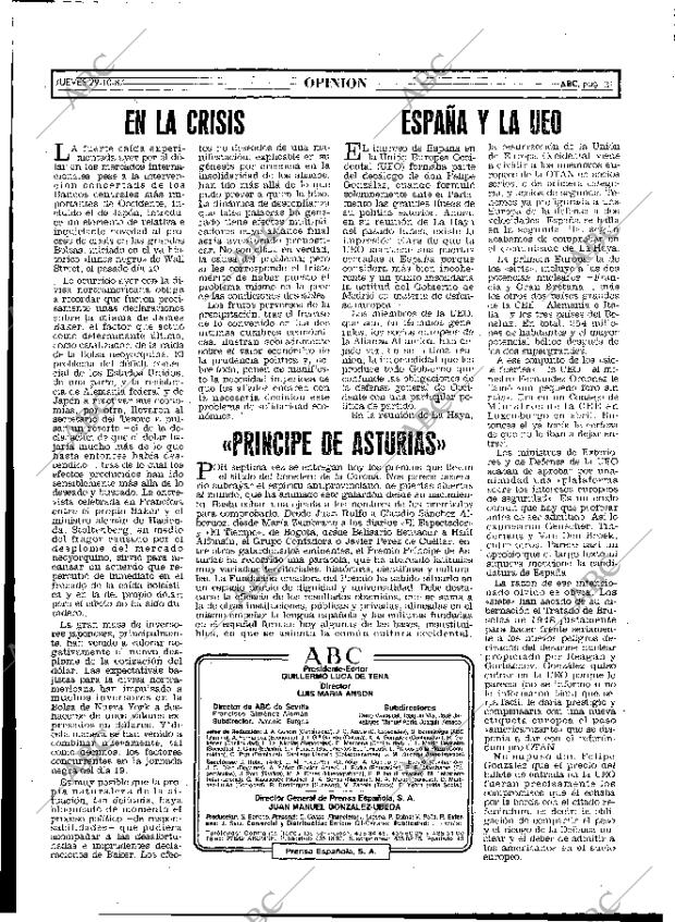 ABC MADRID 29-10-1987 página 31