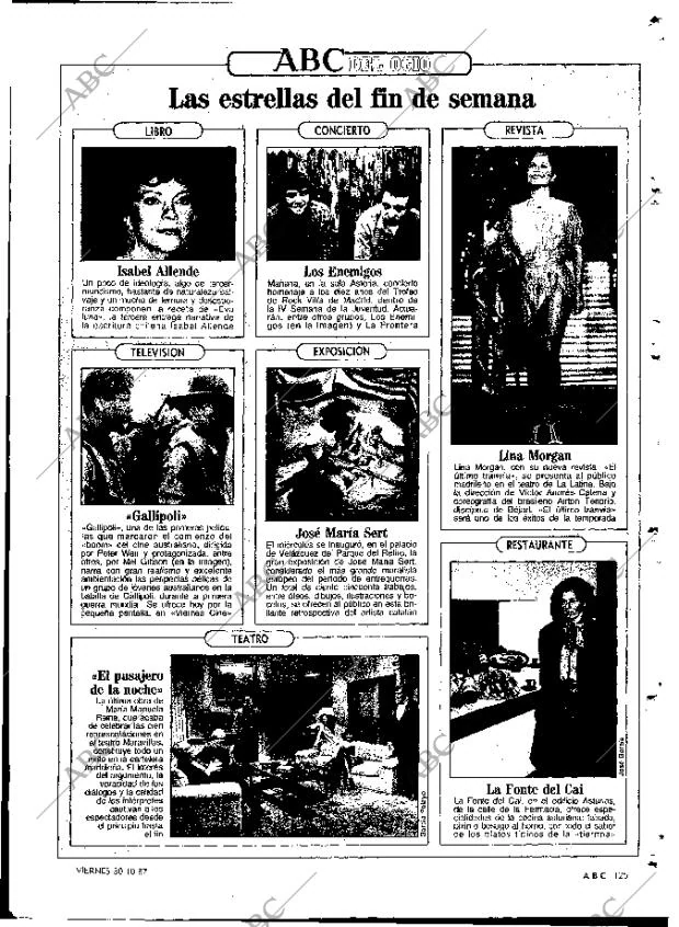 ABC MADRID 30-10-1987 página 125