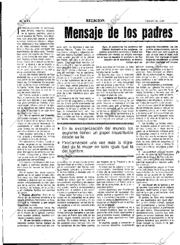 ABC MADRID 30-10-1987 página 68