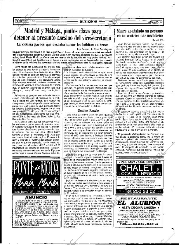 ABC MADRID 30-10-1987 página 83