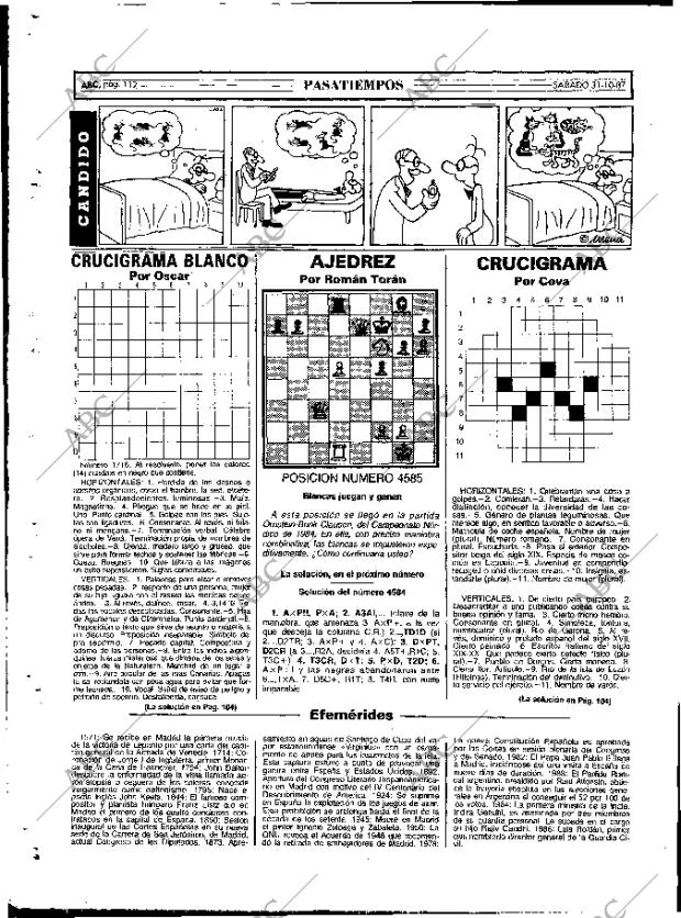 ABC MADRID 31-10-1987 página 112