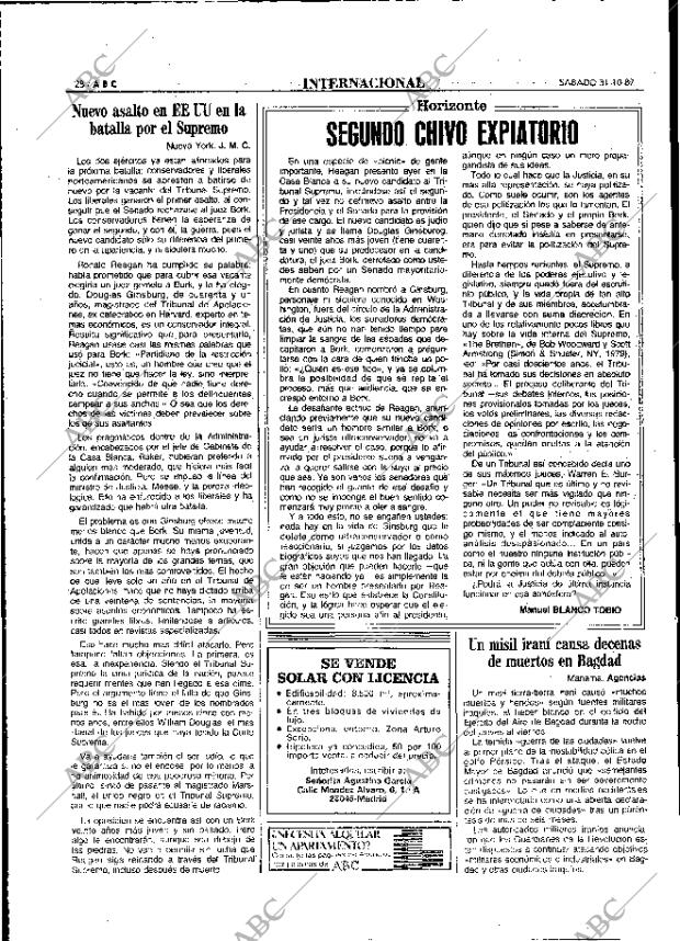 ABC MADRID 31-10-1987 página 28