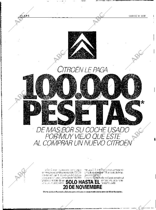 ABC MADRID 31-10-1987 página 42