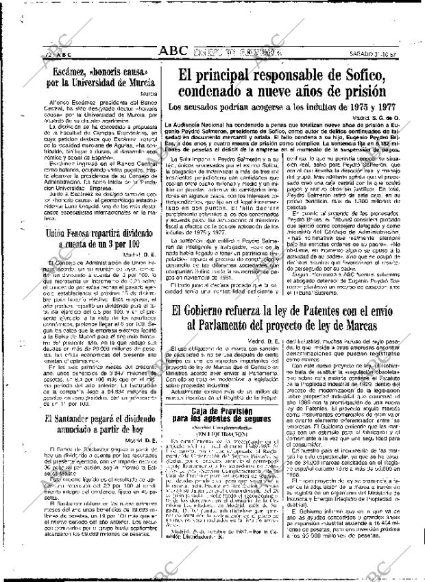 ABC MADRID 31-10-1987 página 72