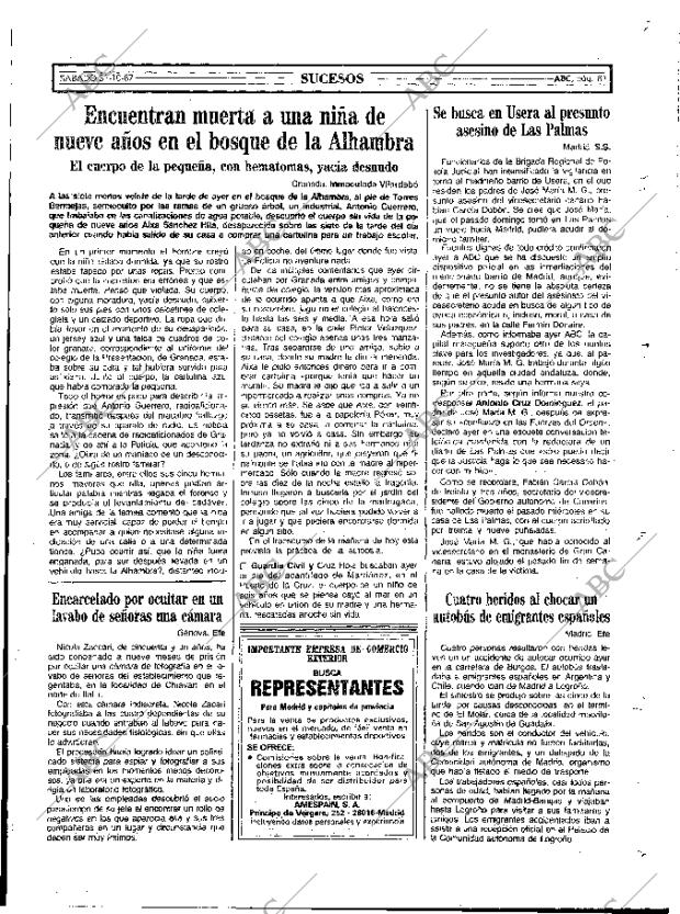 ABC MADRID 31-10-1987 página 81