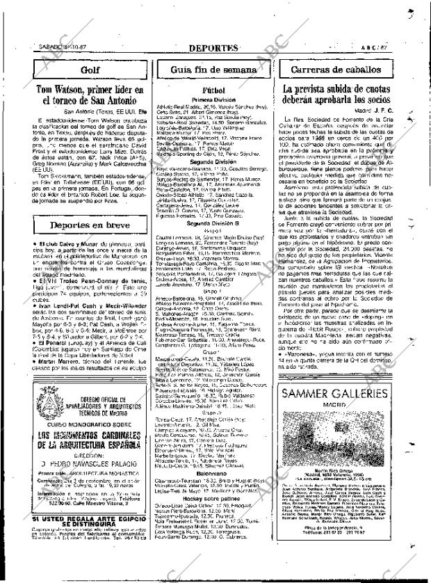 ABC MADRID 31-10-1987 página 87