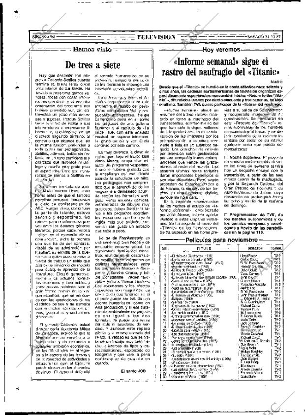 ABC MADRID 31-10-1987 página 88