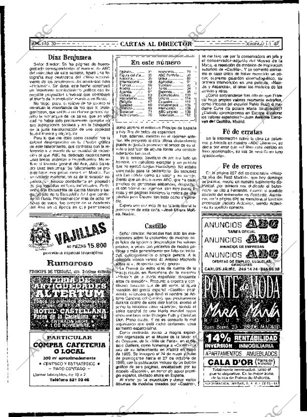 ABC MADRID 01-11-1987 página 30