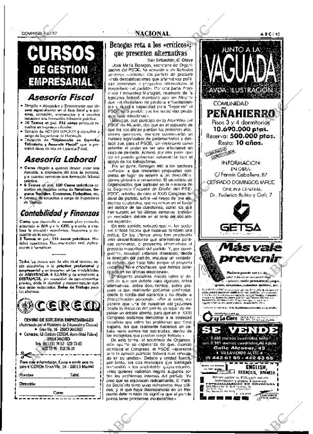 ABC MADRID 01-11-1987 página 43