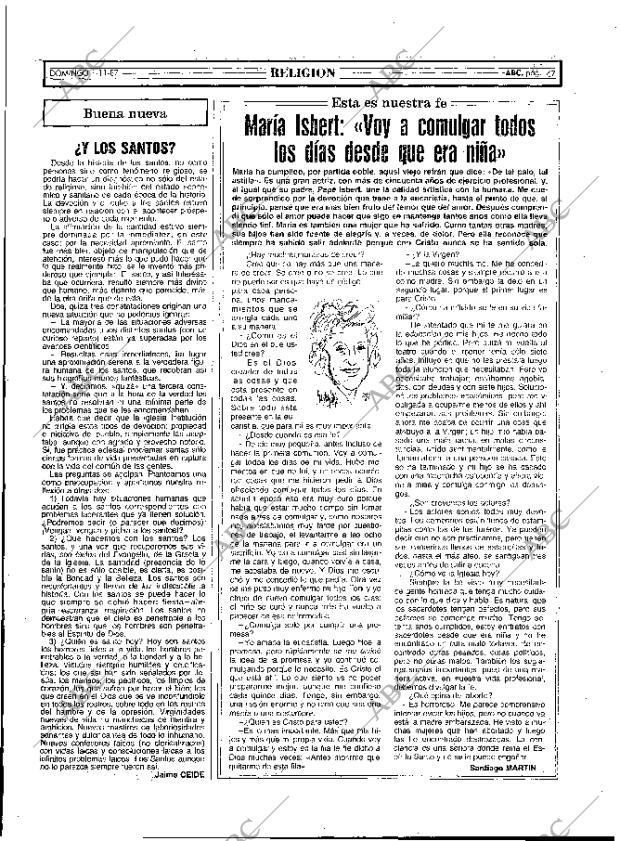 ABC MADRID 01-11-1987 página 67