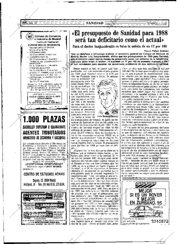 ABC MADRID 01-11-1987 página 68