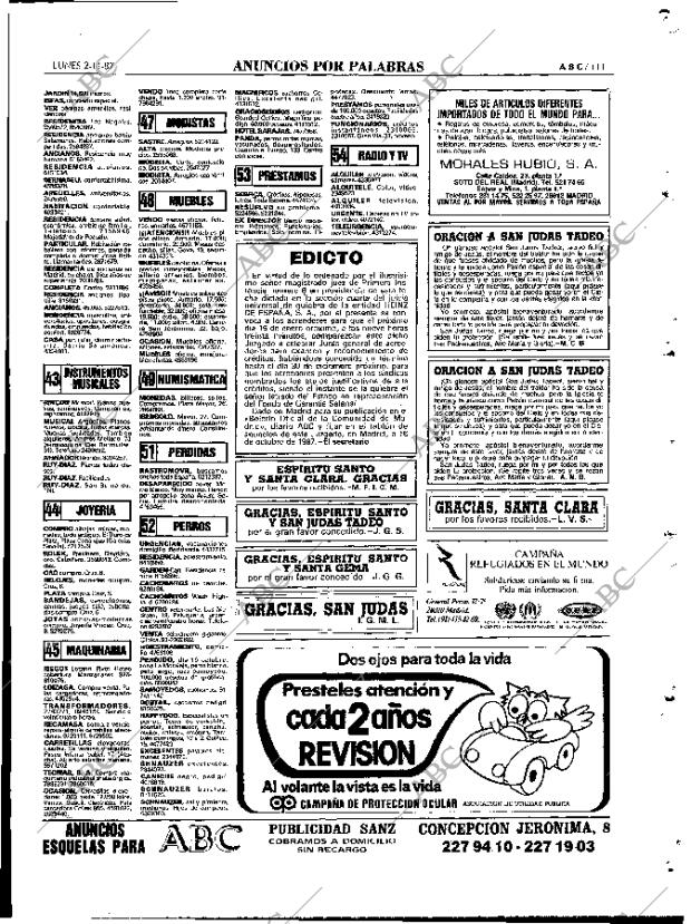 ABC MADRID 02-11-1987 página 111