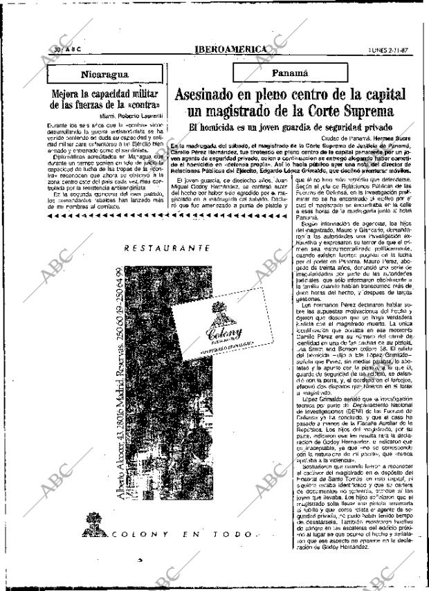 ABC MADRID 02-11-1987 página 30