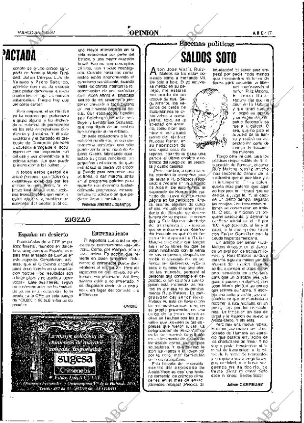 ABC MADRID 04-11-1987 página 17