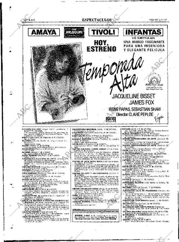 ABC MADRID 06-11-1987 página 88