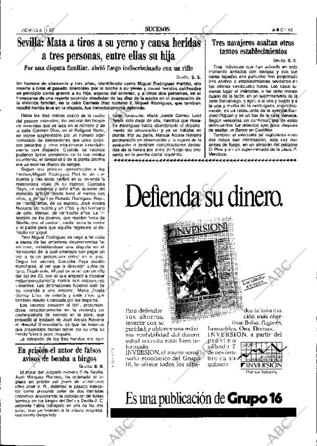 ABC SEVILLA 06-11-1987 página 63