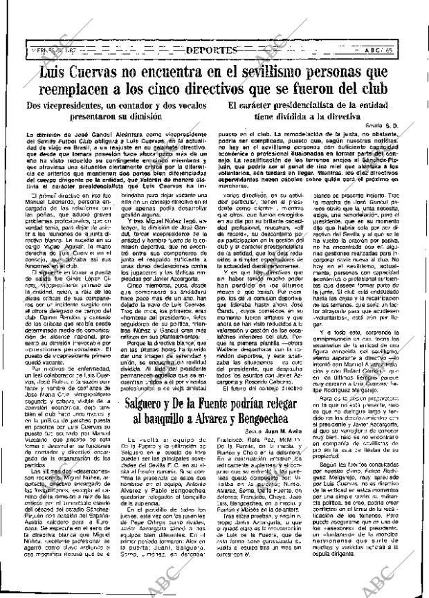 ABC SEVILLA 06-11-1987 página 65