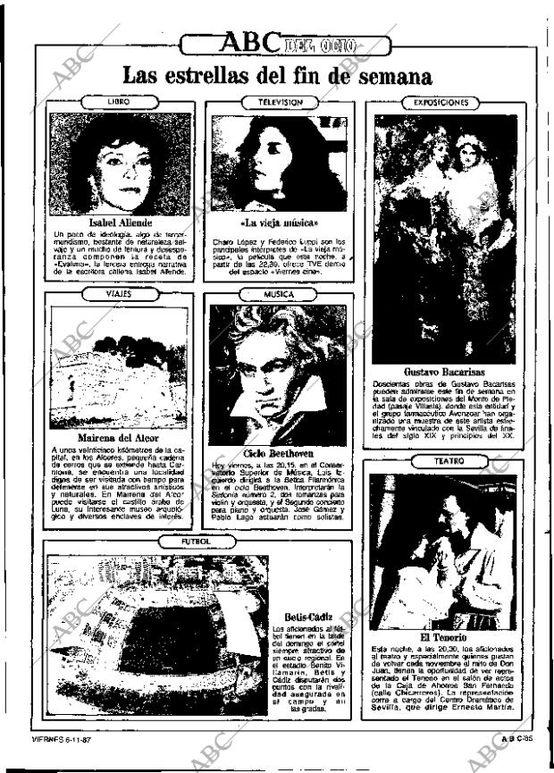 ABC SEVILLA 06-11-1987 página 85