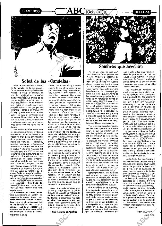 ABC SEVILLA 06-11-1987 página 89