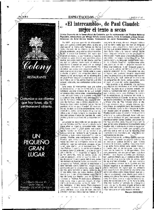 ABC MADRID 09-11-1987 página 84