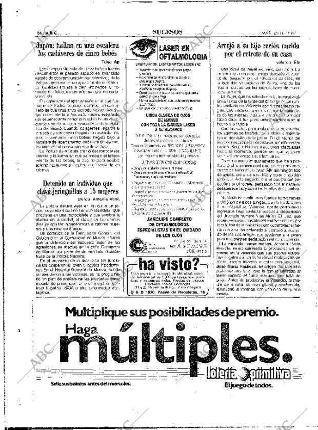 ABC MADRID 10-11-1987 página 84