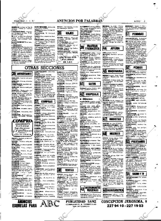 ABC MADRID 11-11-1987 página 113