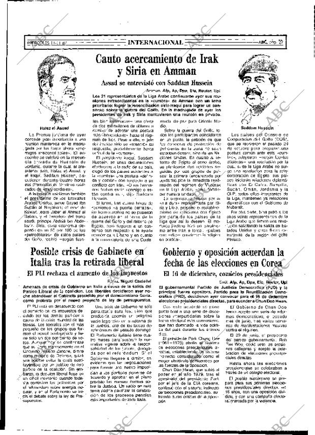 ABC MADRID 11-11-1987 página 29