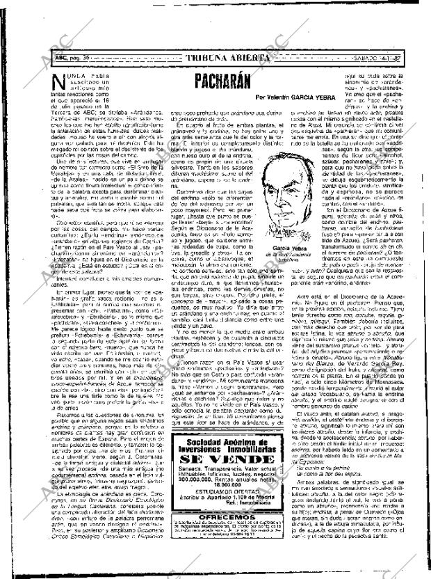 ABC MADRID 14-11-1987 página 36