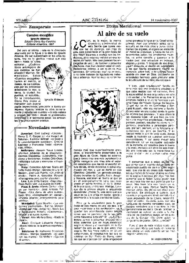 ABC SEVILLA 14-11-1987 página 88