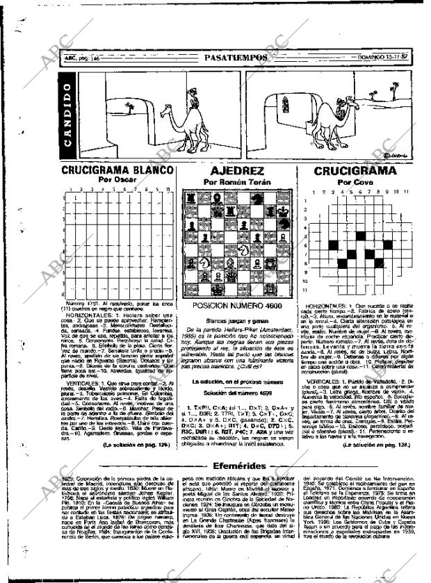 ABC MADRID 15-11-1987 página 146